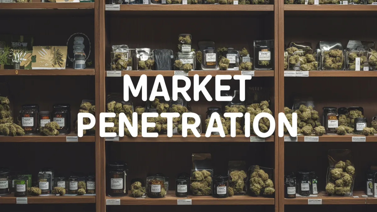 Canadian Cannabis SKU Market Penetration