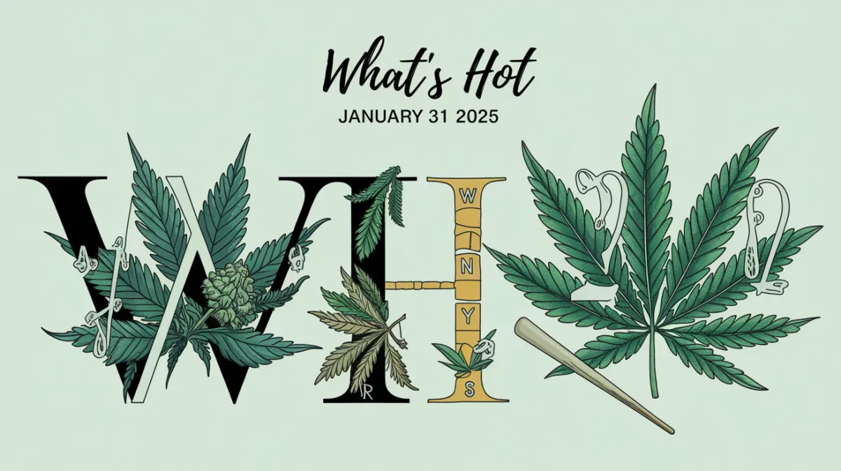 Hot Canadian Cannabis Products for the Weekend of January 31, 2025