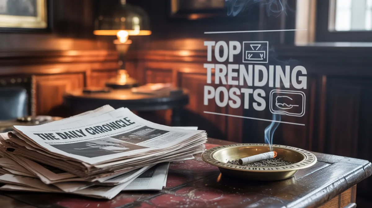 Top Trending Posts - Live Dashboard