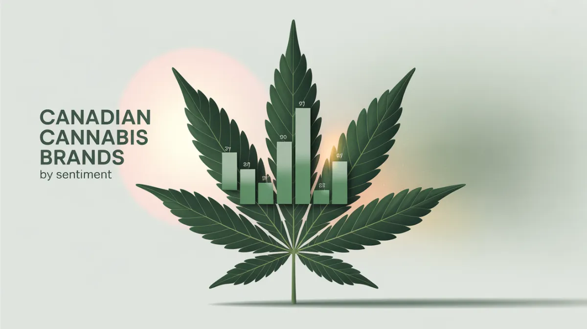 Canadian Cannabis Brands by Sentiment – June 2025 (Flower)