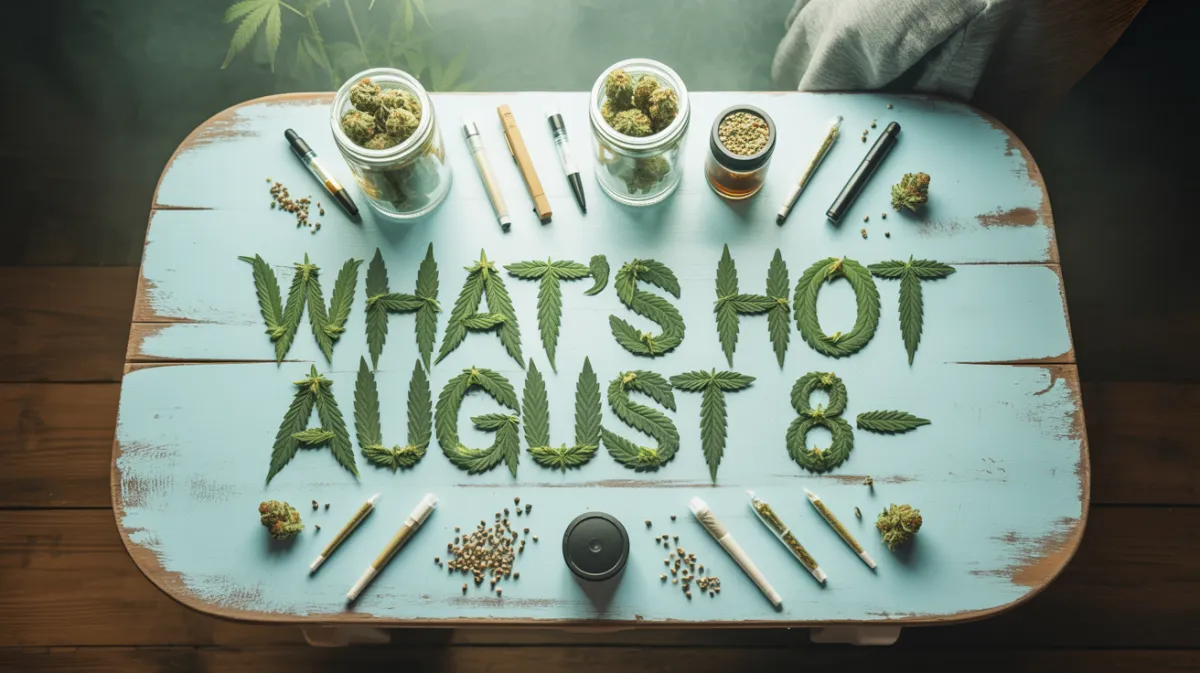 Hot Canadian Cannabis Products for the Weekend of August 8, 2025