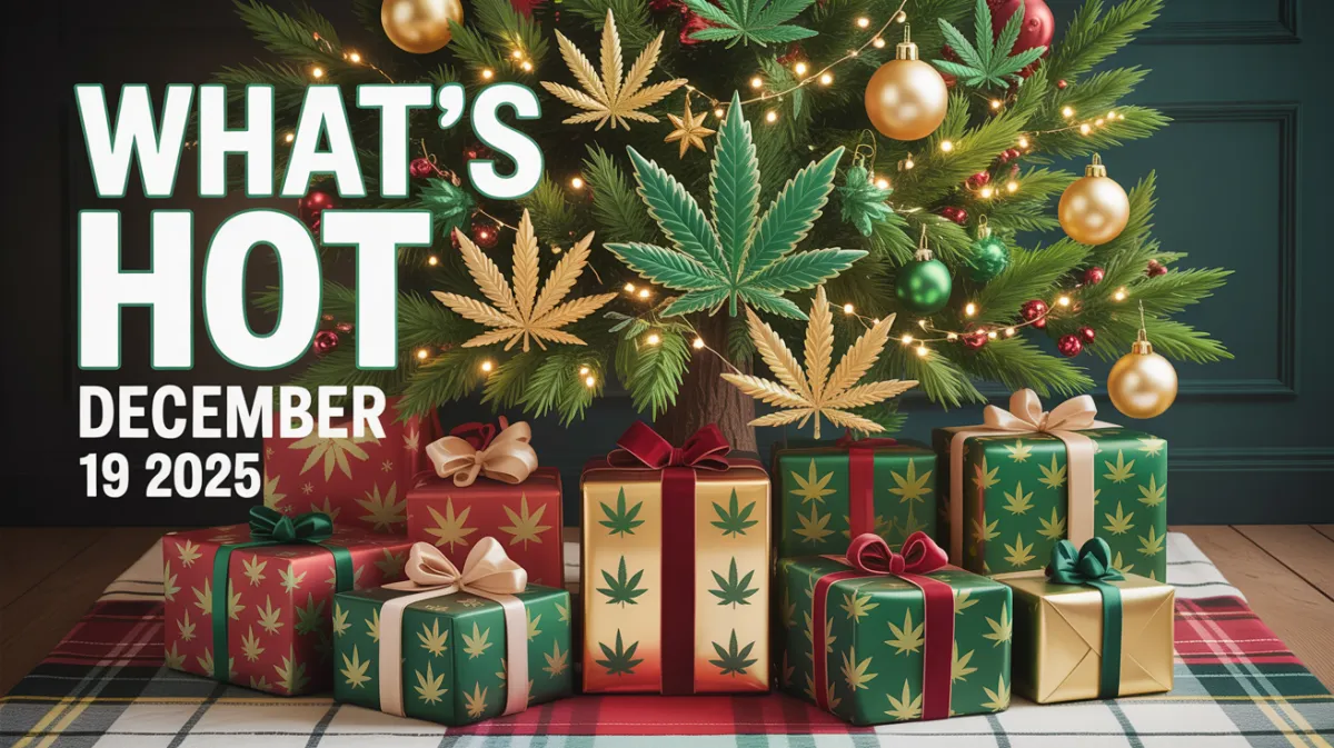 Hot Canadian Cannabis Products for the Weekend of December 19, 2025