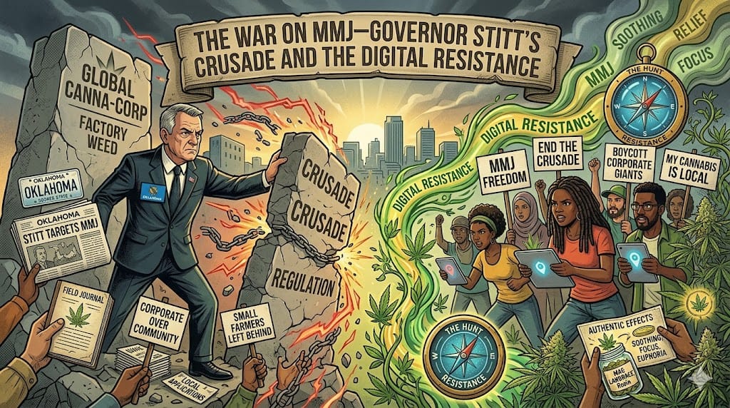The War on MMJ—Governor Stitt’s Crusade and the Digital Resistance