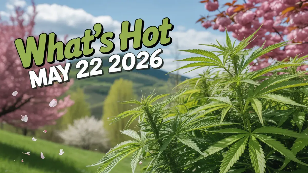 Hot Canadian Cannabis Products for the Weekend of May 22, 2026