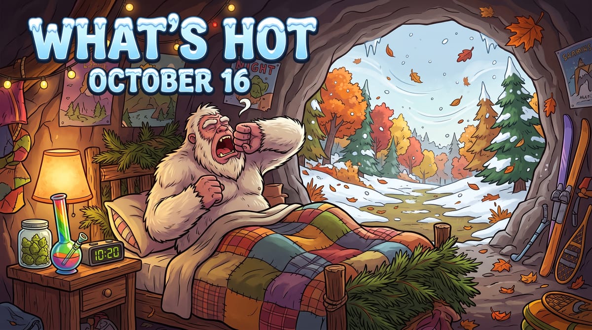 Hot Canadian Cannabis Products for the Weekend of October 16, 2026