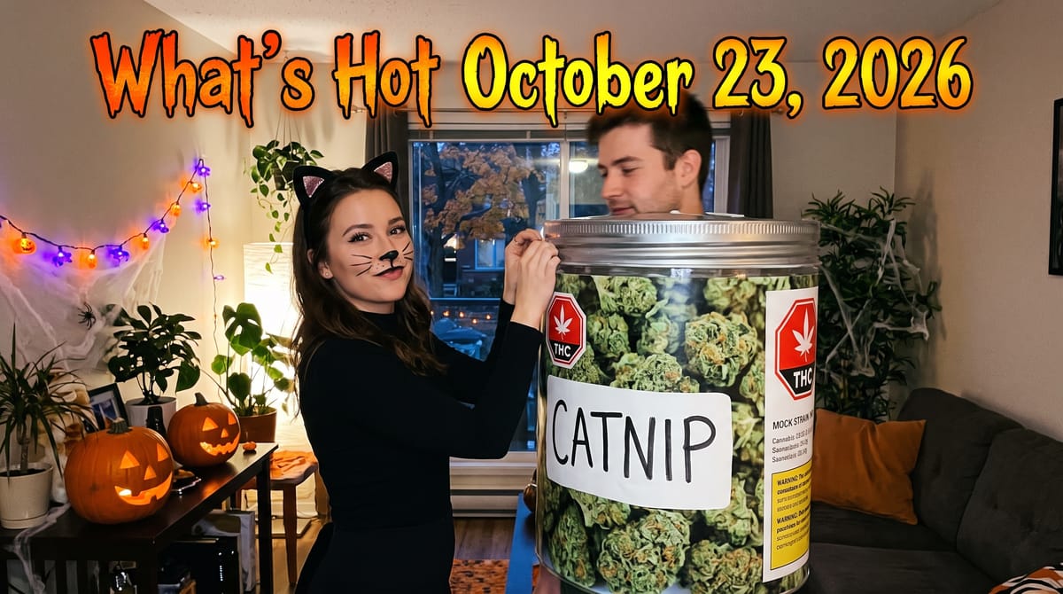 Hot Canadian Cannabis Products for the Weekend of October 23, 2026