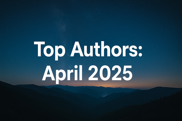 Top Authors of April 2025