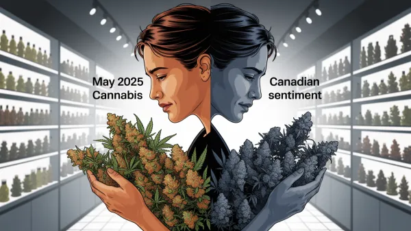 Canadian Cannabis Brands by Sentiment for May 2025 - Flower