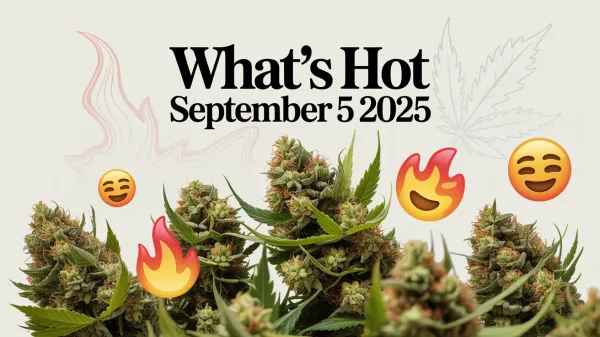 Hot Canadian Cannabis Products for the Weekend of September 5, 2025