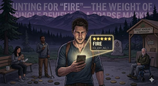 Hunting for "Fire"—The Weight of a Single Review in a Sparse Market