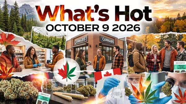 Hot Canadian Cannabis Products for the Weekend of October 9–11, 2026