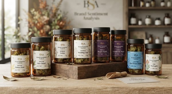 Brand Equity in the Wild: Analyzing Sentiment Bias Across Canadian Cannabis Brands - April to October 2026